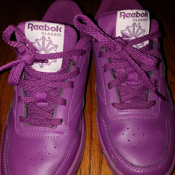 Purple Reeboks - Picture 2 of 2